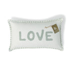 Coussin toile de coton 50x30 XLOVE