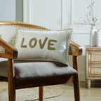 Kussen katoendoek 50x30 XLOVE
