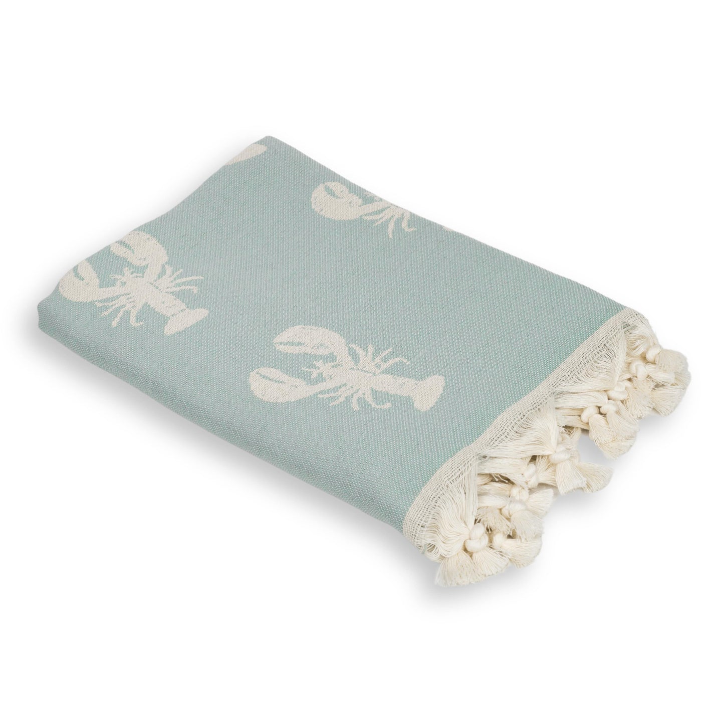 Fouta jacquard coton HOMARD 100X200