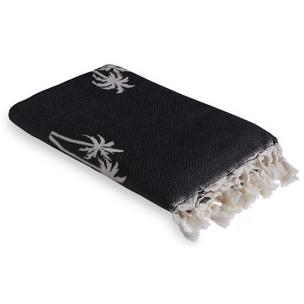 Fouta jacquard coton 100x200 PALMIER
