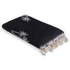 Fouta jacquard coton 100x200 PALMIER