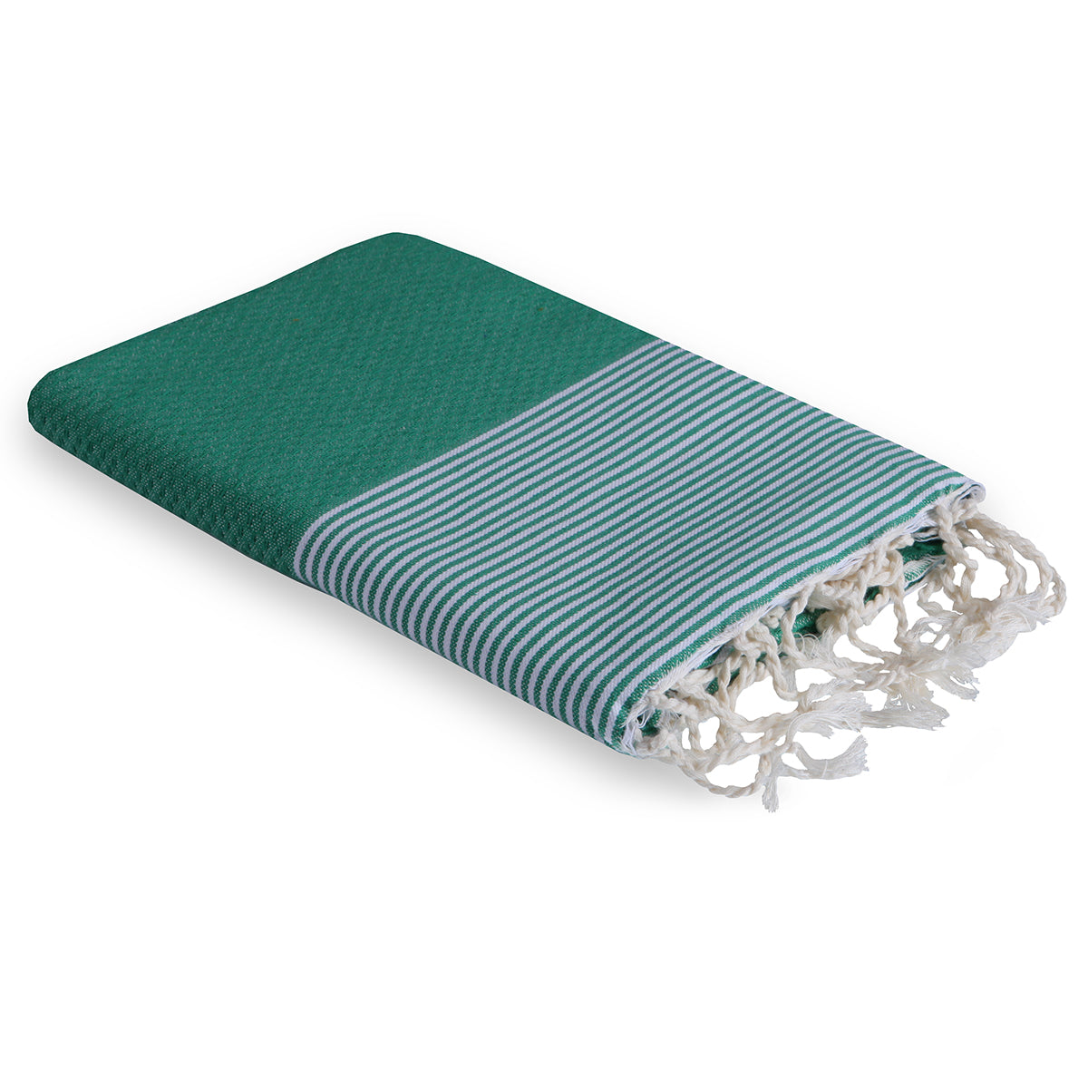 Fouta nid d'abeille coton 100x200 IBIZA    febronie.com