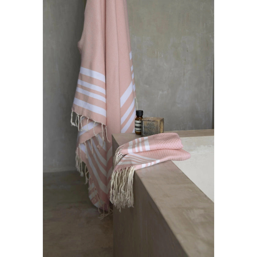 Foutas de bain coton (x3) HAMPTONS 100x200+40x60(x2)