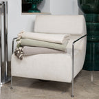Plaid coton vert olive MEGEVE 160x250
