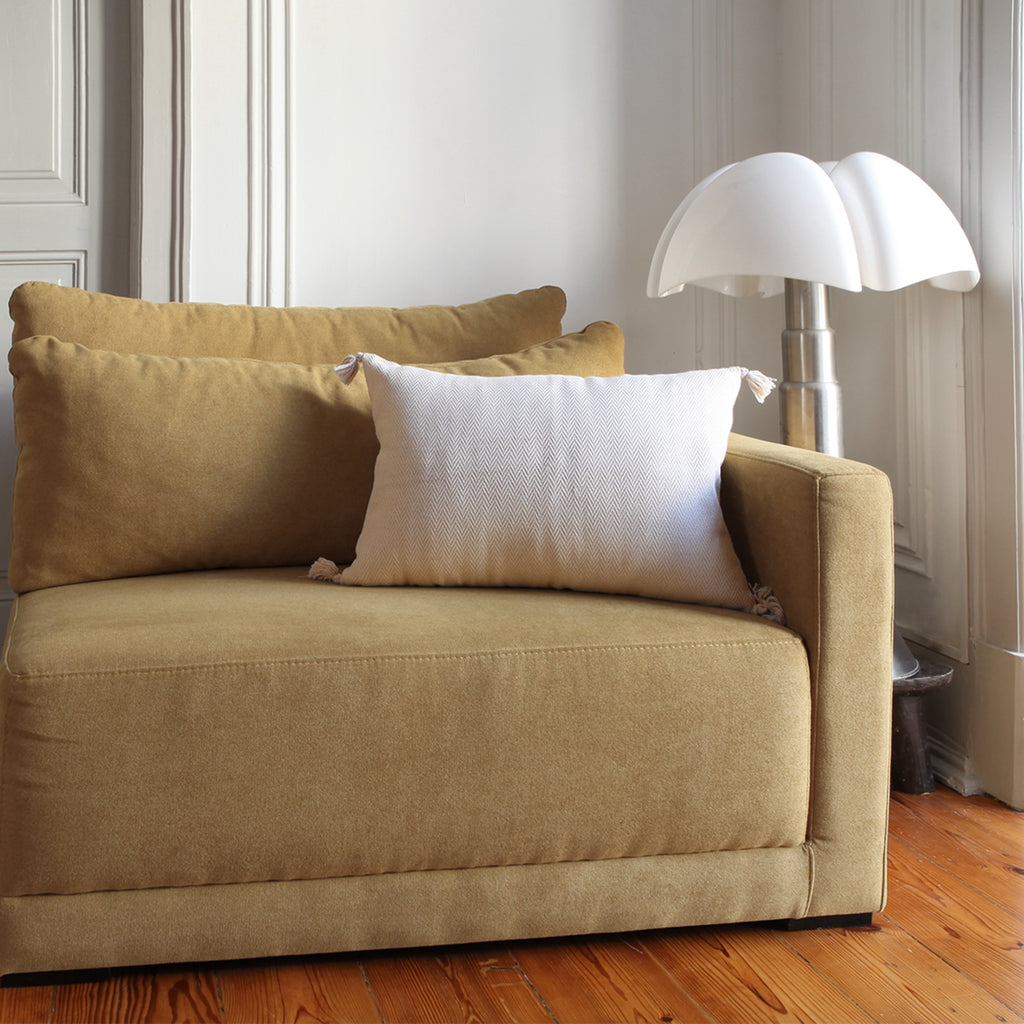 Housse de coussin coton 60x40 MEGEVE