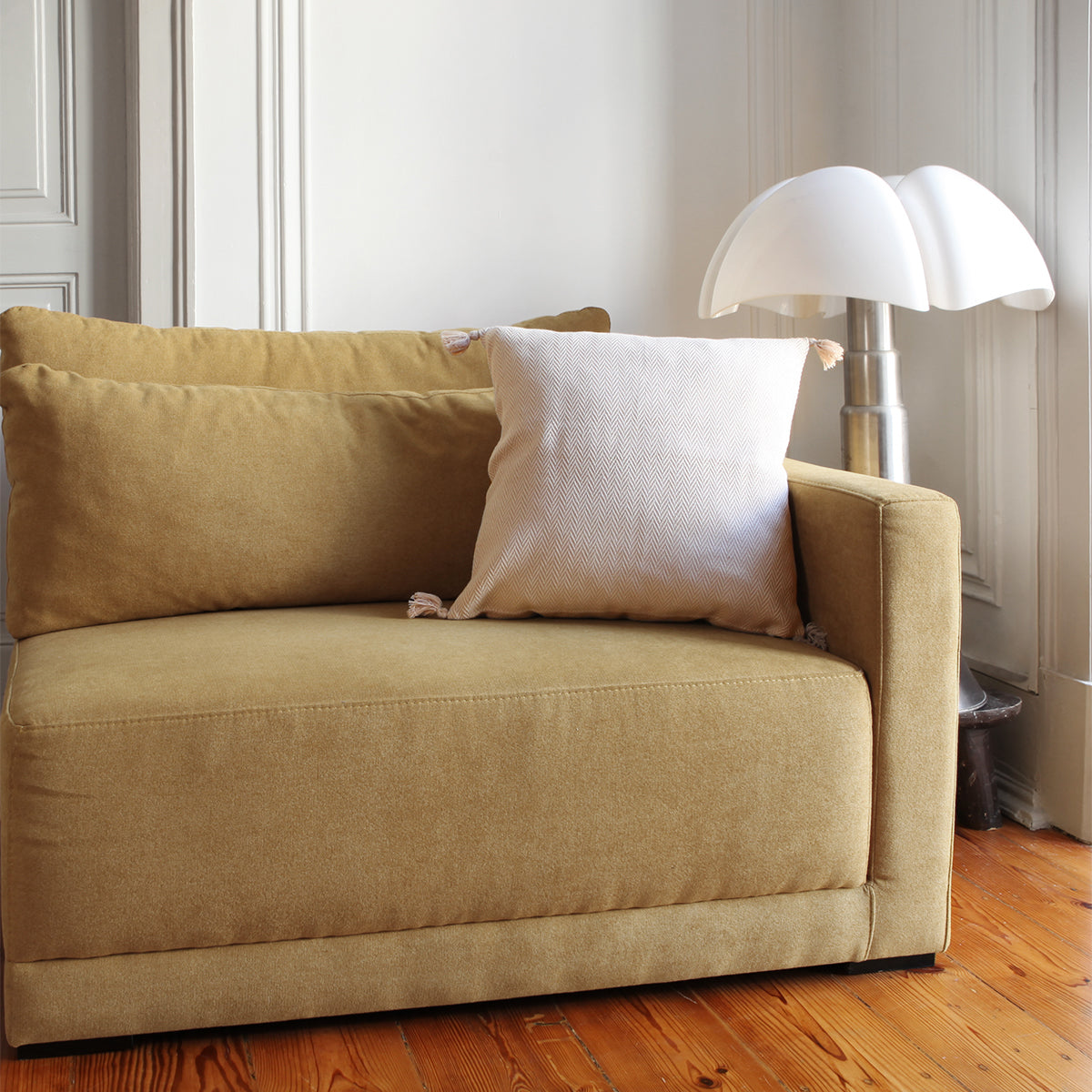 Housse de coussin coton 50x50 MEGEVE