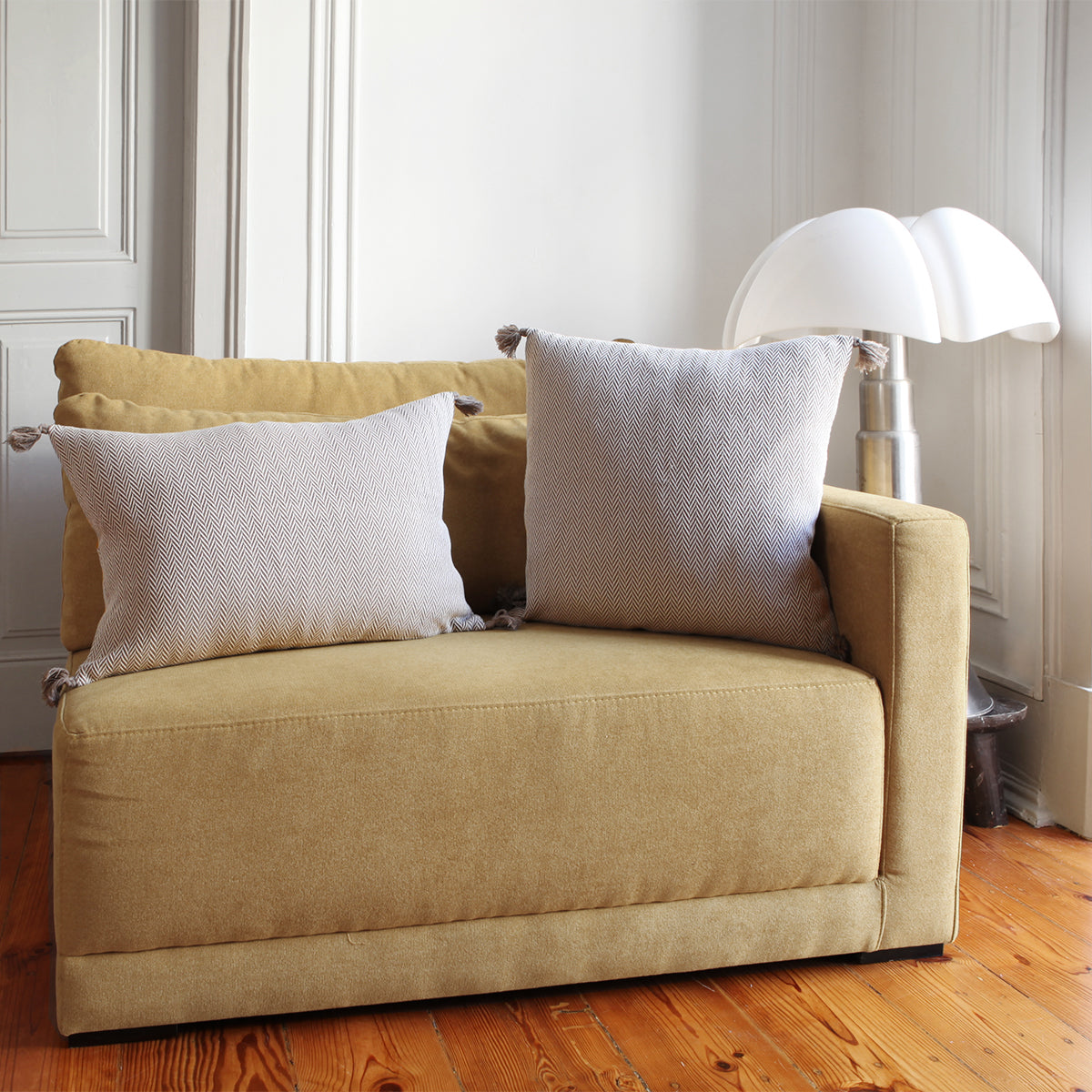 Housse de coussin coton 50x50 MEGEVE