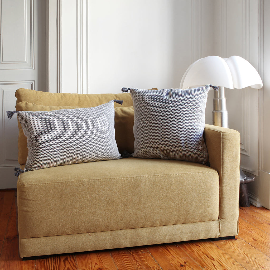 Housse de coussin coton 60x40 MEGEVE