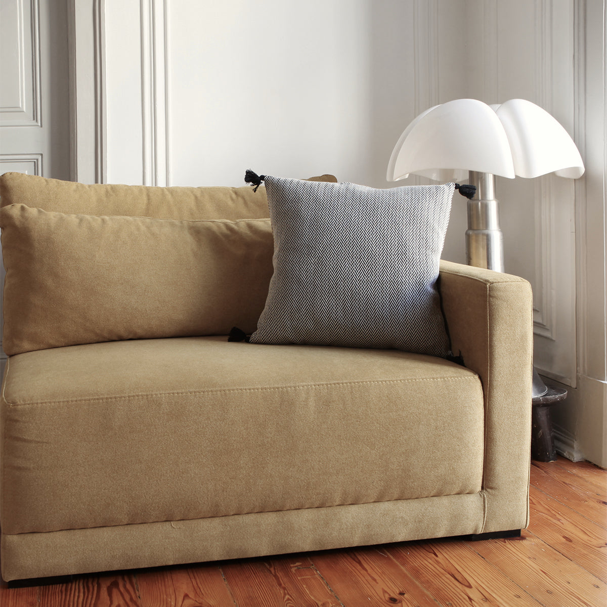 Housse de coussin coton 50x50 MEGEVE