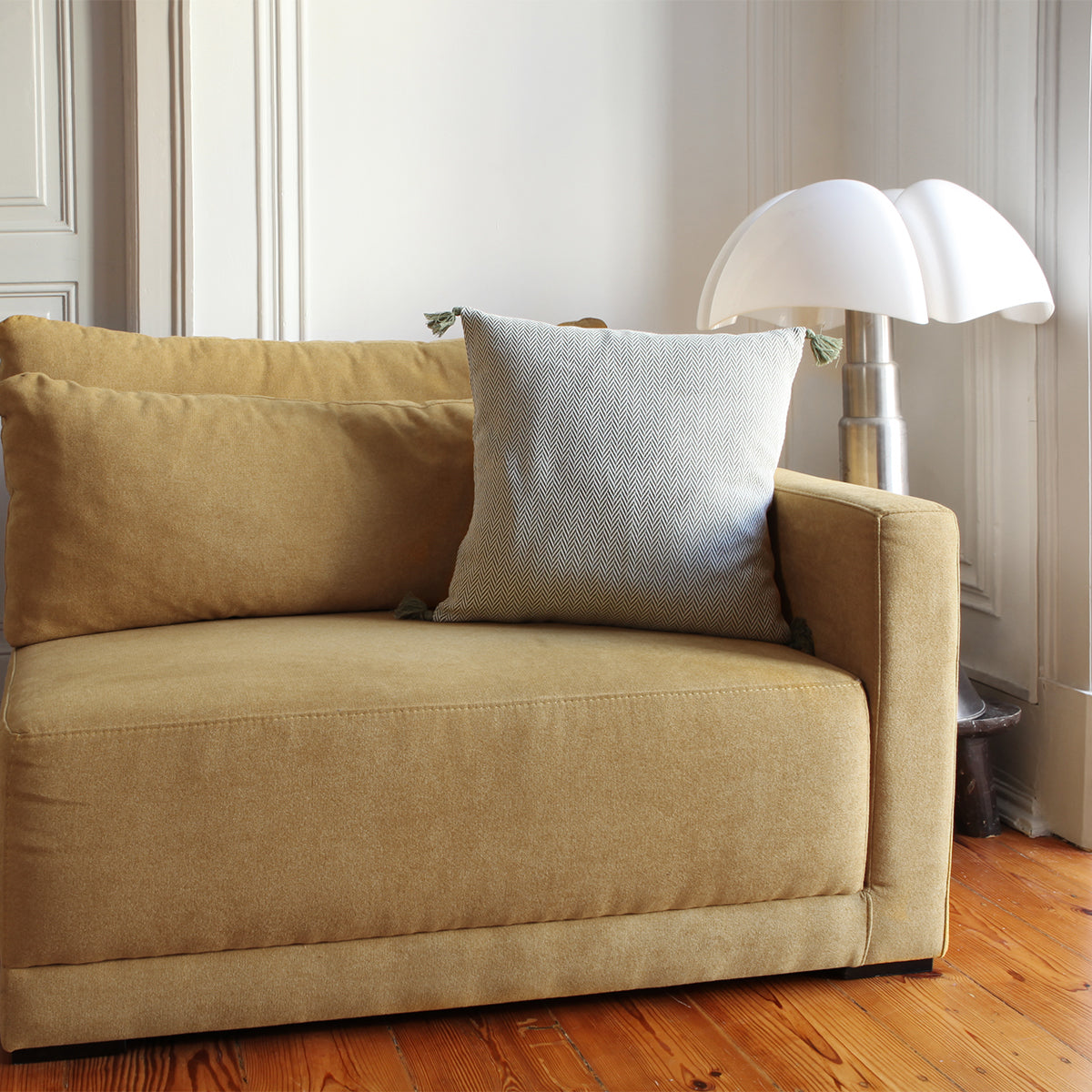 Housse de coussin coton 50x50 MEGEVE