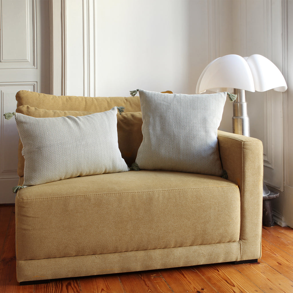 Housse de coussin coton 60x40 MEGEVE