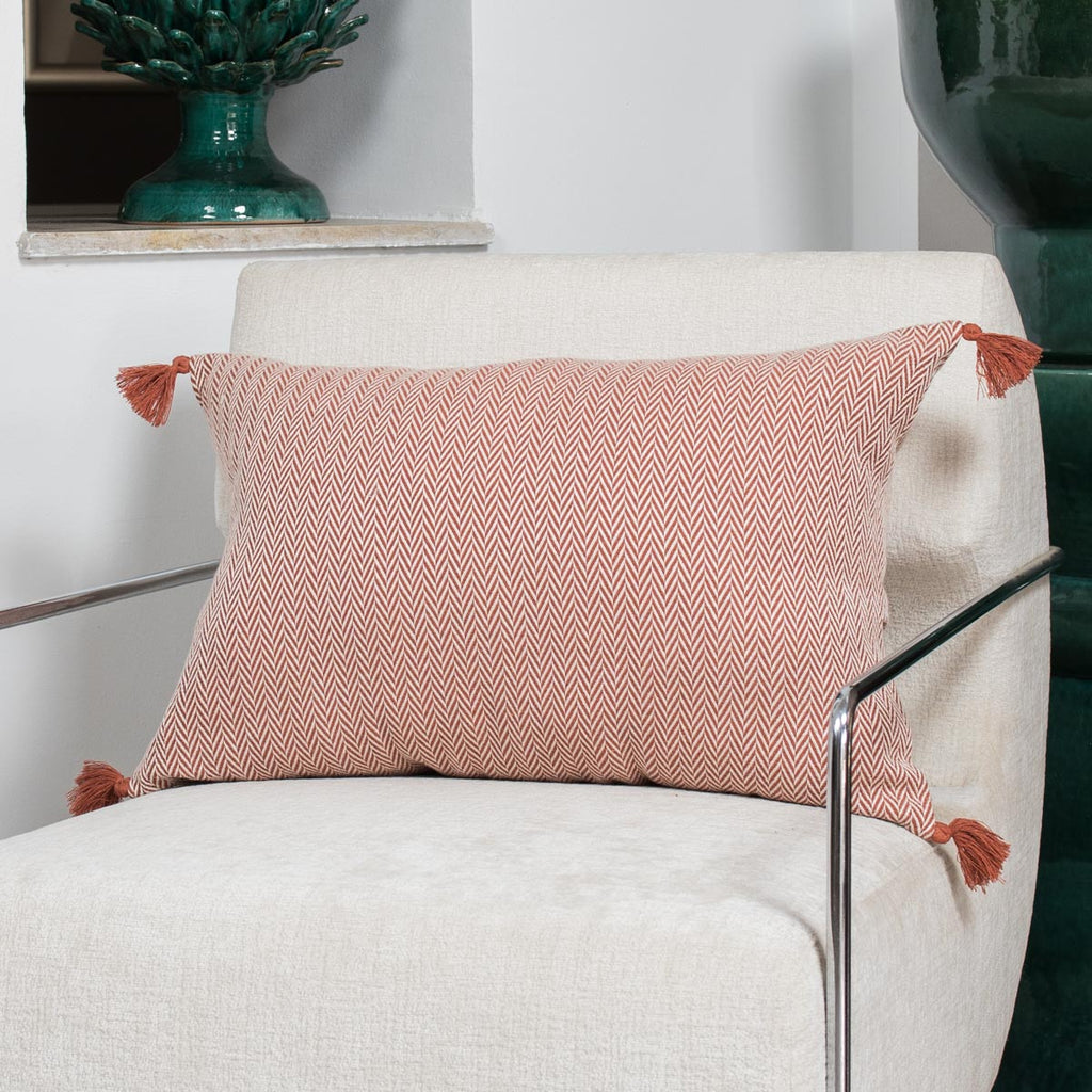 Housse de coussin coton 60x40 MEGEVE