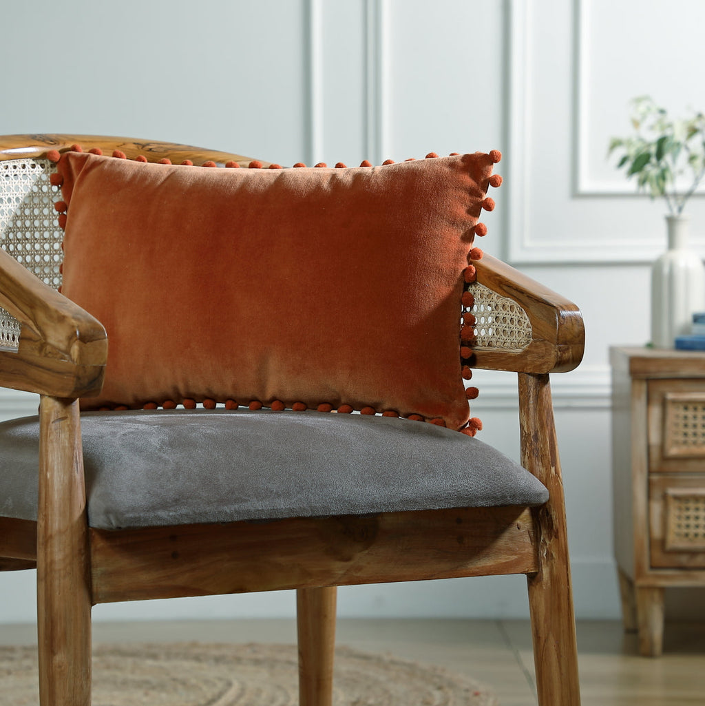 Housse de coussin velours de coton 50x30 VELVET    febronie.com
