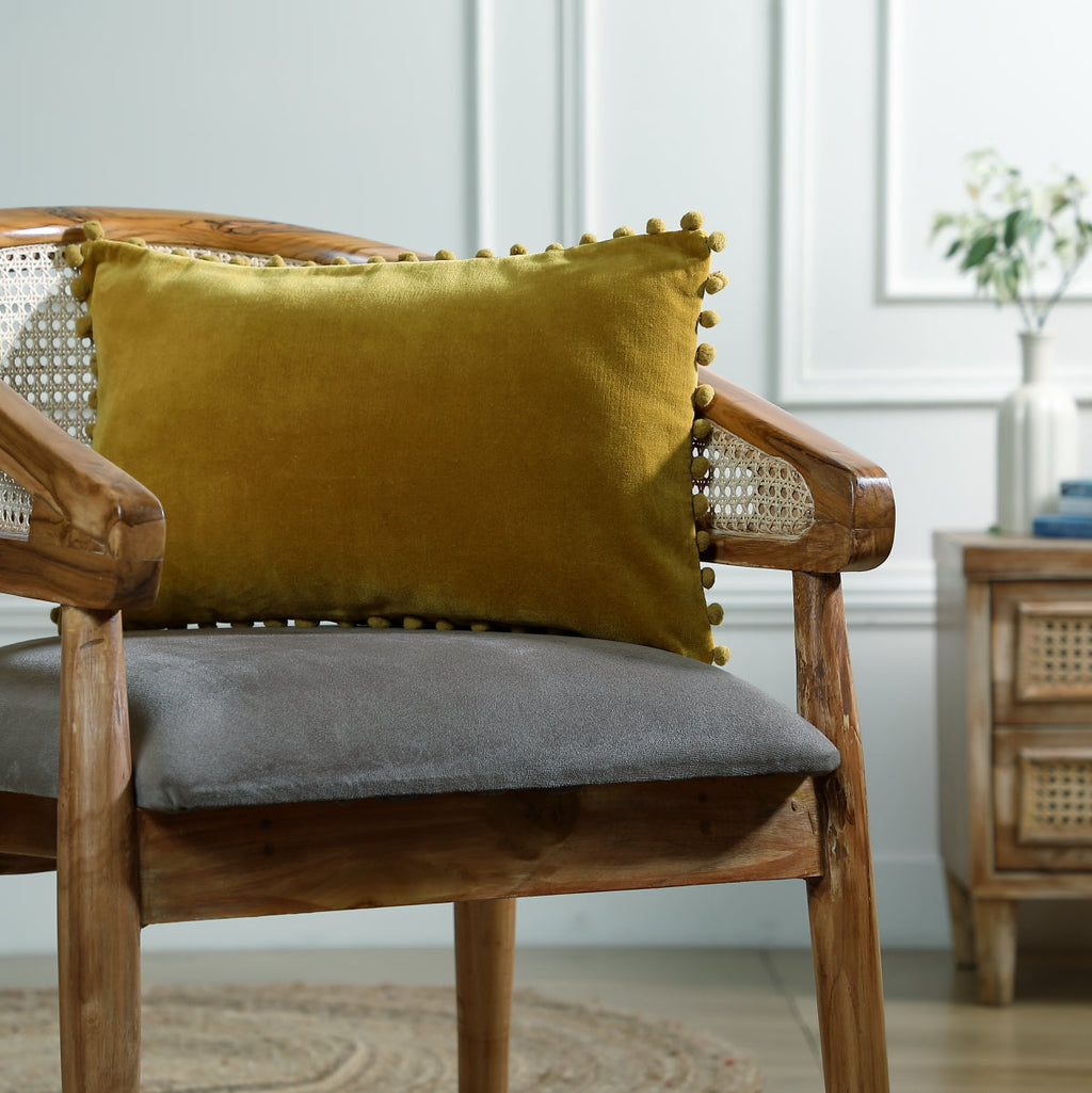 Housse de coussin velours de coton 50x30 VELVET    febronie.com