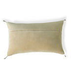 Housse de coussin velours de coton 50x30 DANUBE - dune