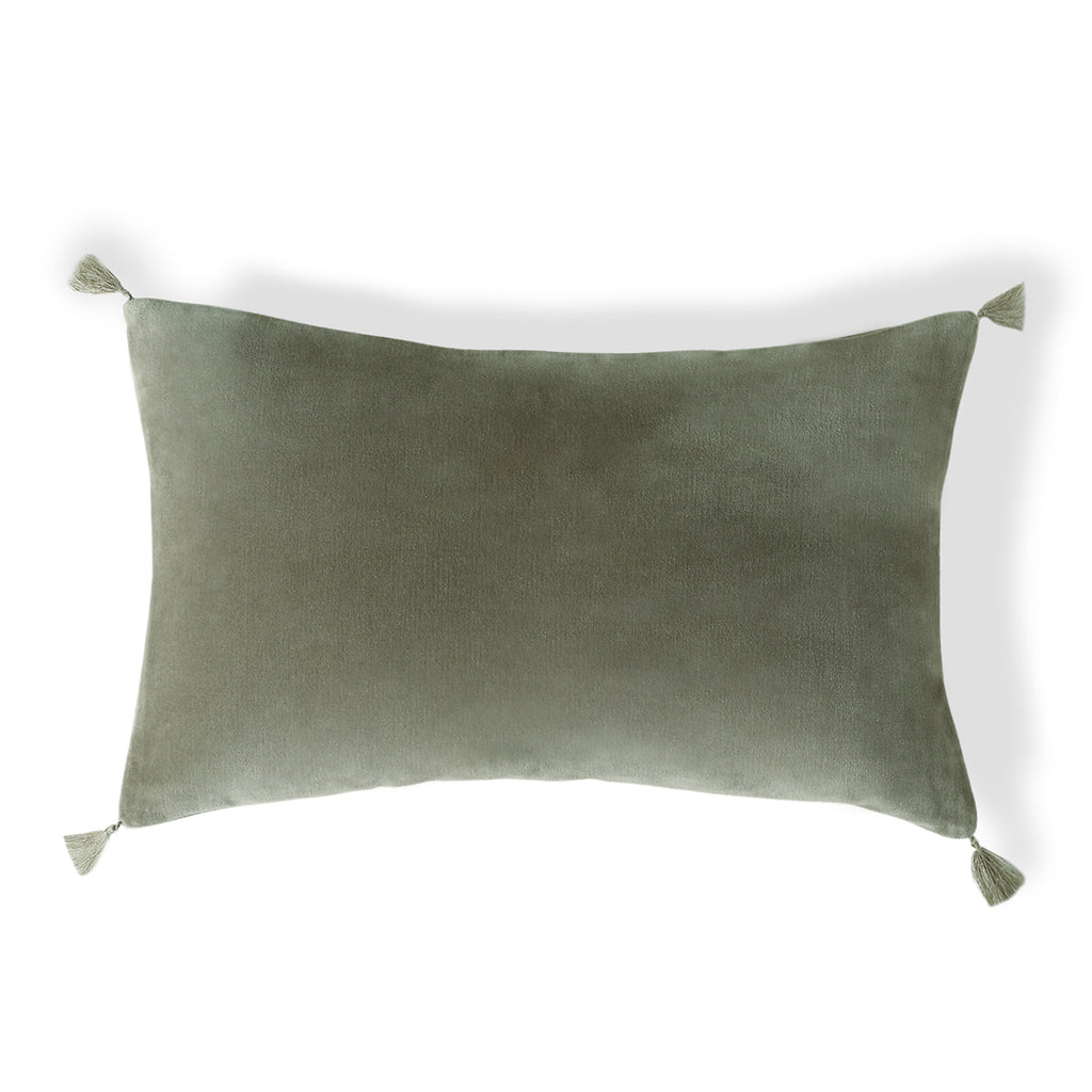 Cuscino in velluto di cotone DANUBE 50x30