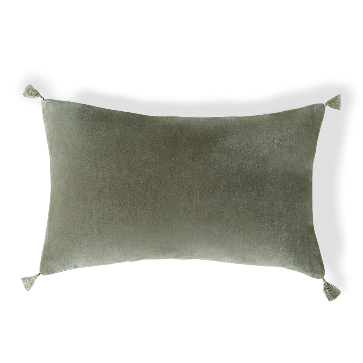 Coussin velours de coton DANUBE 50x30