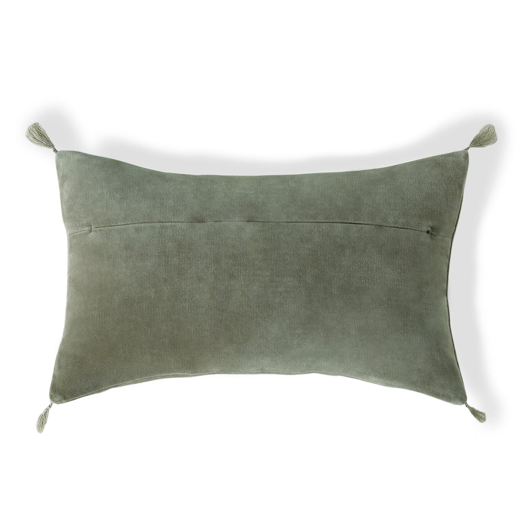 Cuscino in velluto di cotone DANUBE 50x30