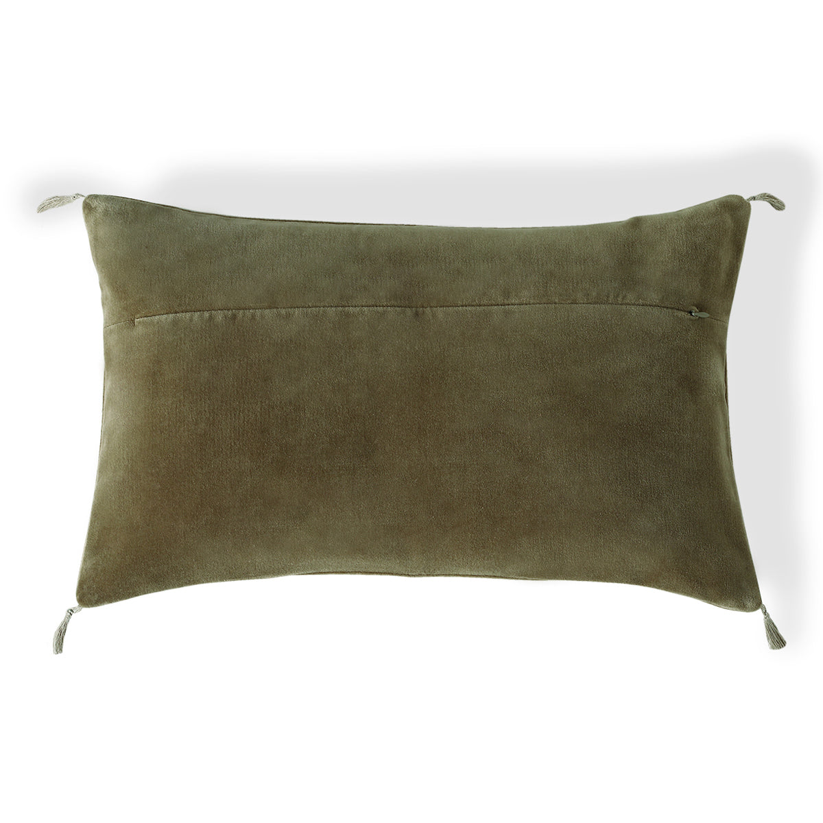 Coussin velours de coton DANUBE 50x30