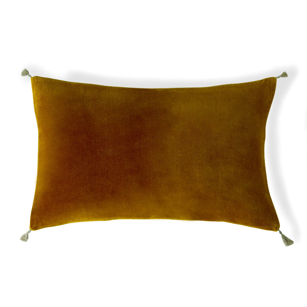 Cuscino in velluto di cotone DANUBE 50x30