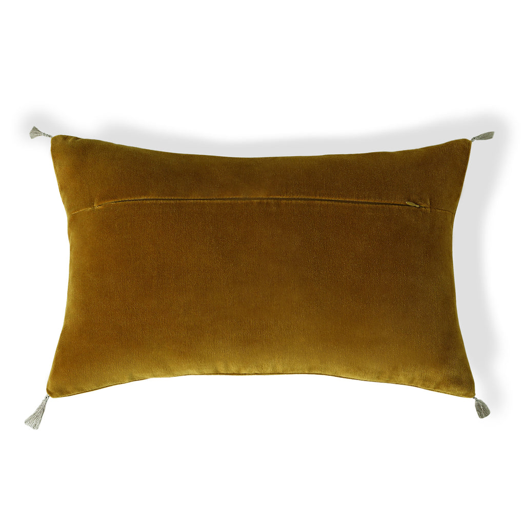 Cuscino in velluto di cotone DANUBE 50x30