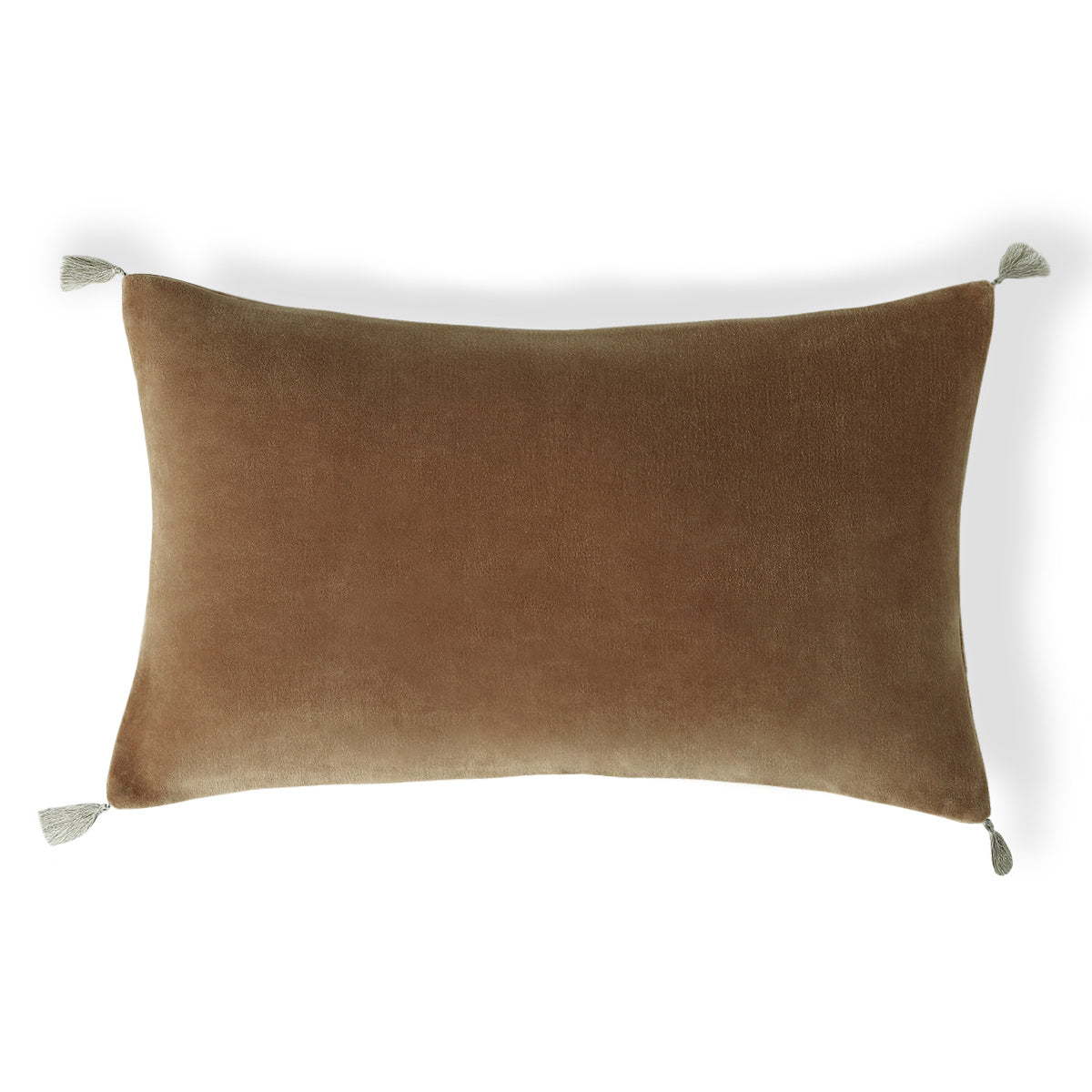 Coussin velours de coton DANUBE 50x30