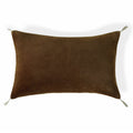 Cushion in cotton velvet 50x30 DANUBE