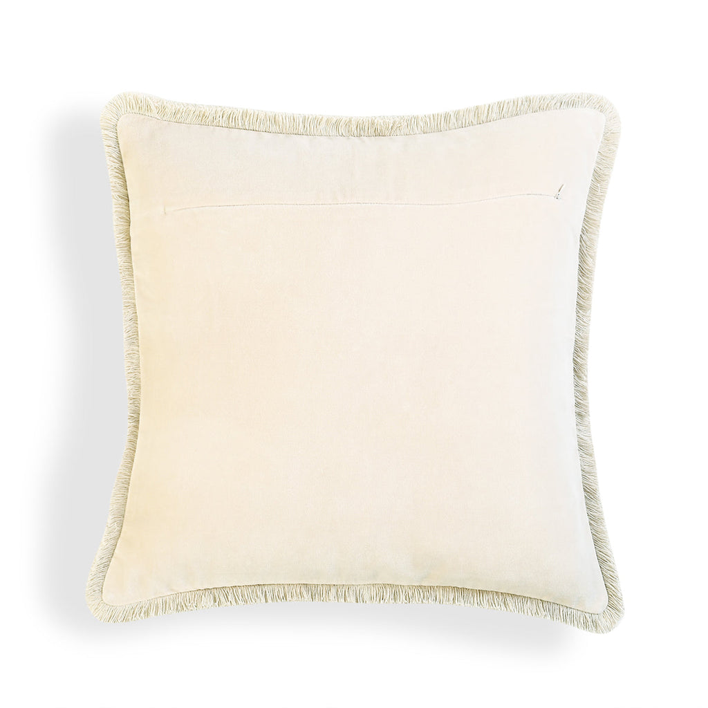 Housse de coussin velours de coton 50x50 RIVA    febronie.com