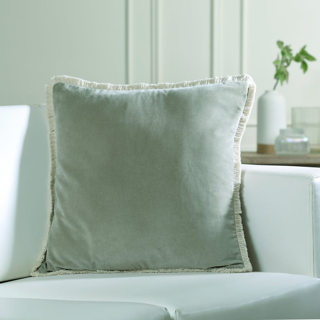 Housse de coussin velours de coton 50x50 RIVA    febronie.com