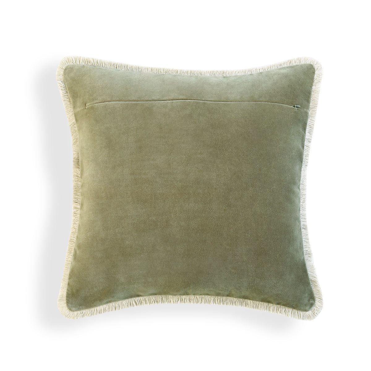 Housse de coussin velours de coton 50x50 RIVA    febronie.com