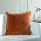 Housse de coussin velours de coton 50x50 RIVA    febronie.com