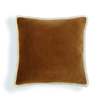 Housse de coussin velours de coton 50x50 RIVA    febronie.com