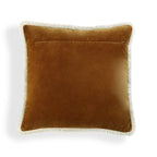 Housse de coussin velours de coton 50x50 RIVA    febronie.com