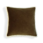 Housse de coussin velours de coton 50x50 RIVA    febronie.com