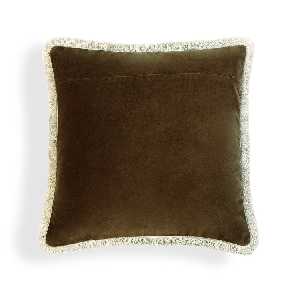 Housse de coussin velours de coton 50x50 RIVA    febronie.com