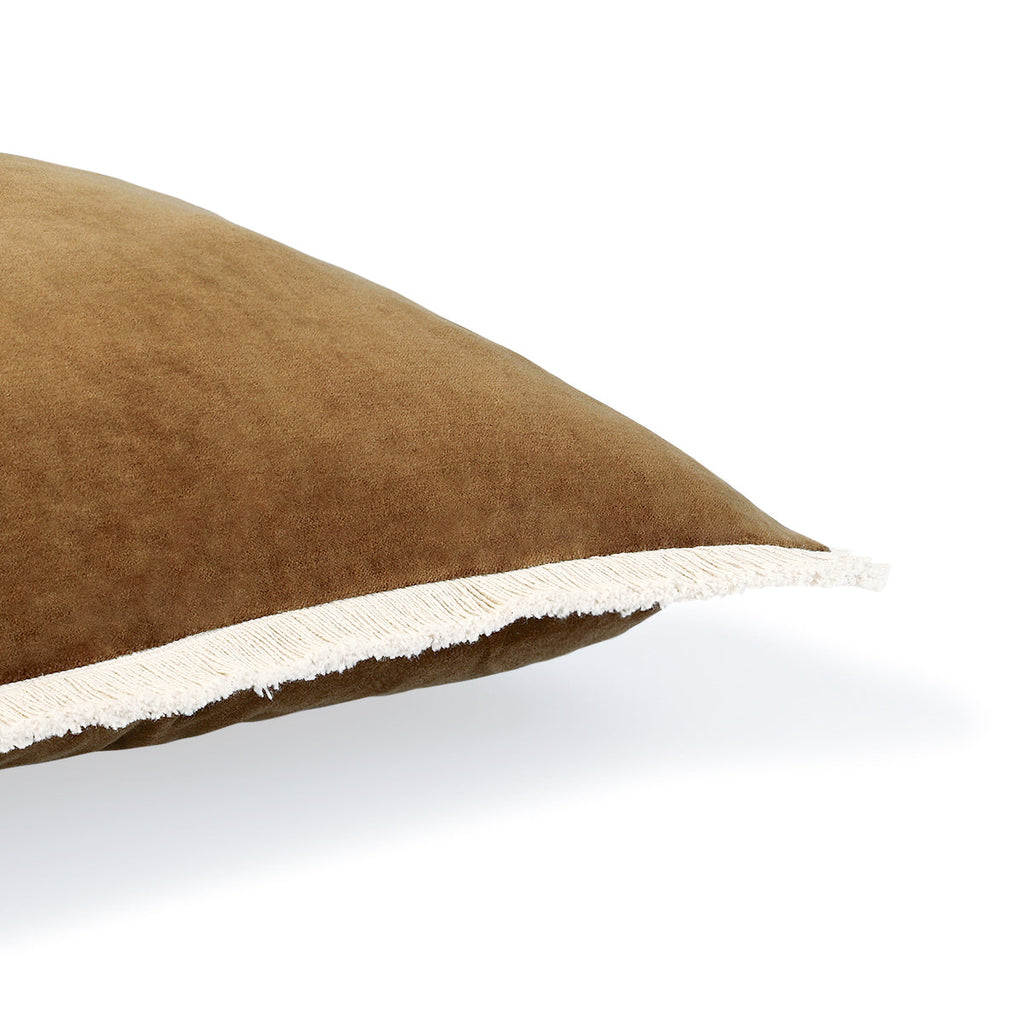 Housse de coussin velours de coton 50x50 RIVA    febronie.com