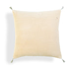 Housse de coussin velours de coton 50x50 DANUBE - dune