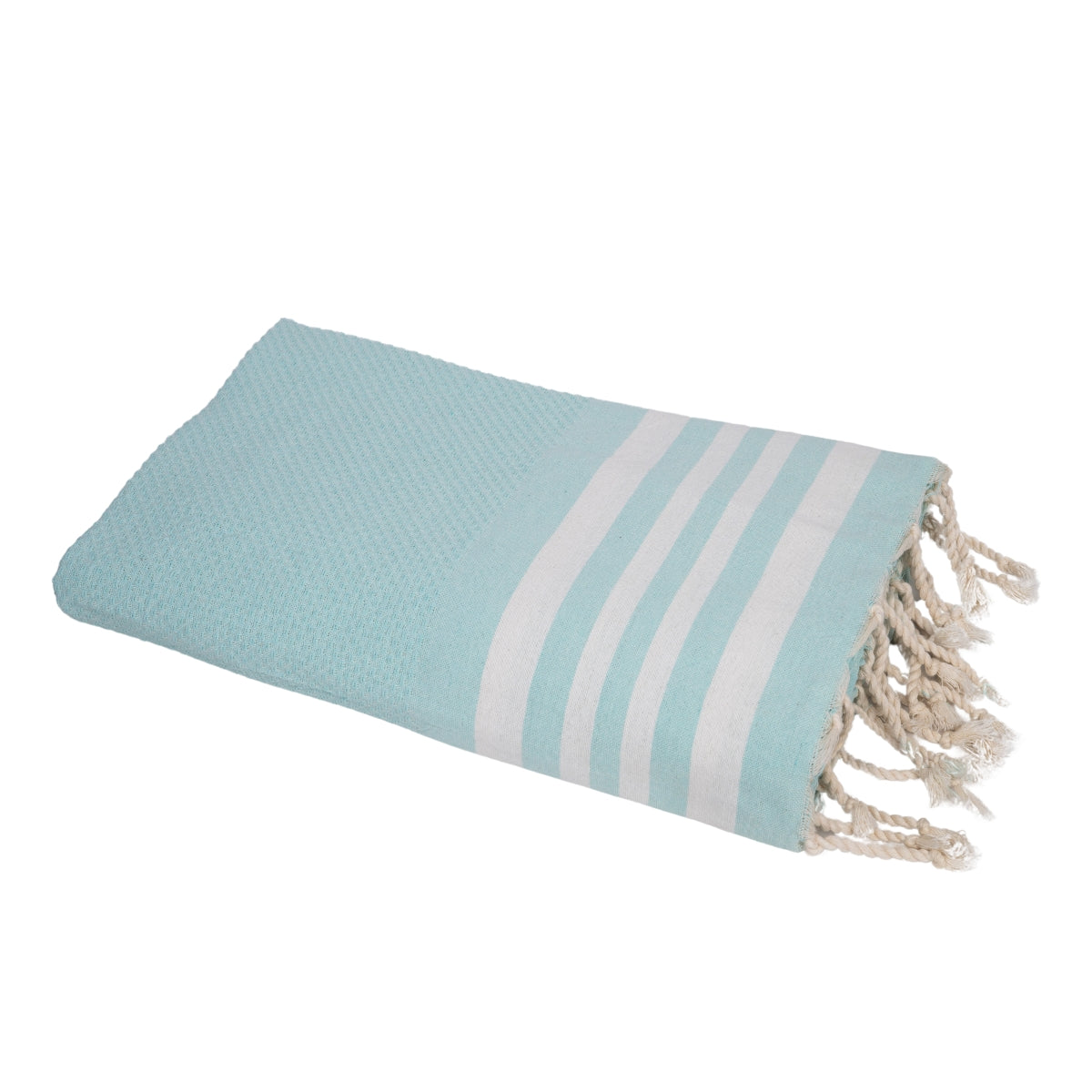 Fouta coton 100x200 NEWPORT vert d'eau