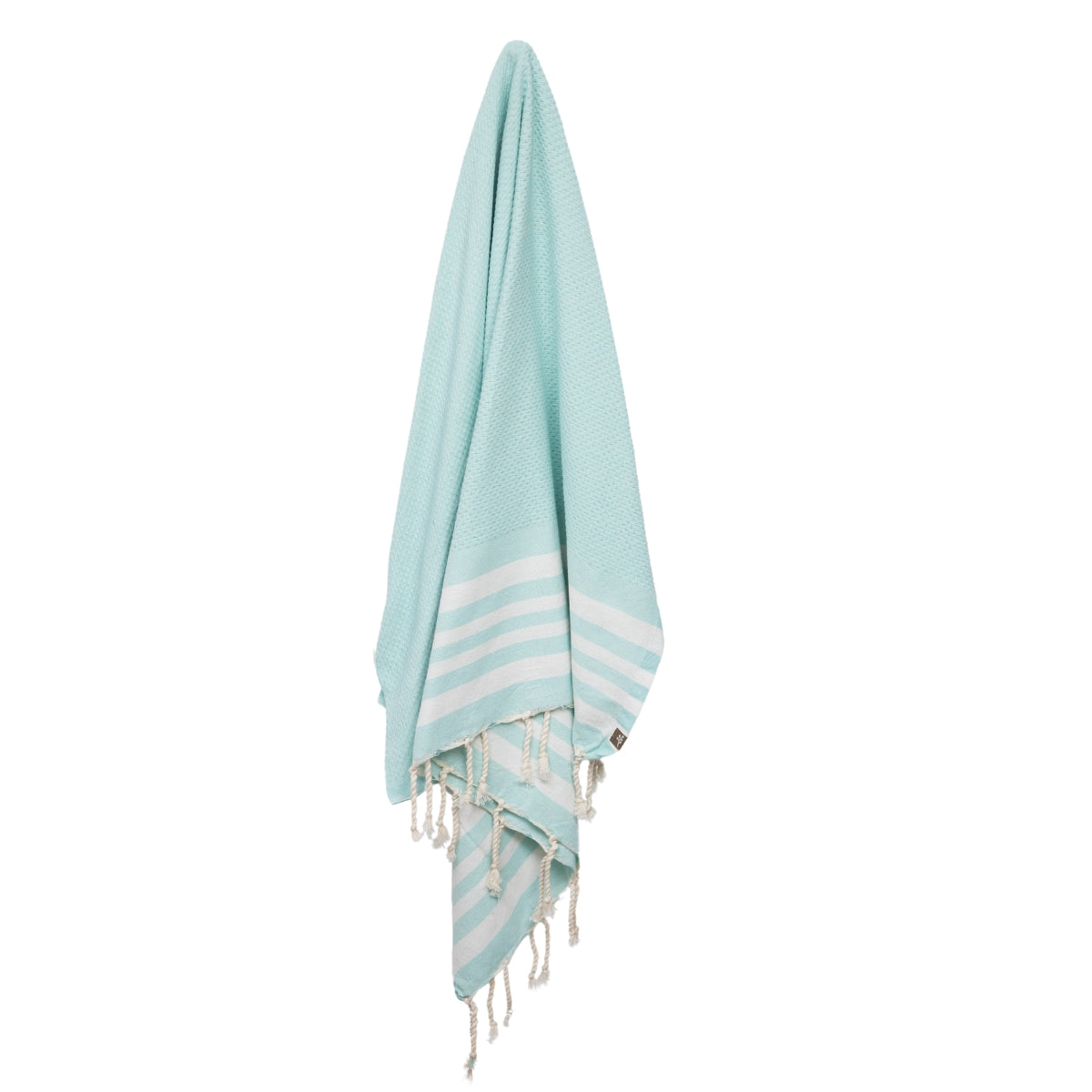 Fouta coton 100x200 NEWPORT vert d'eau
