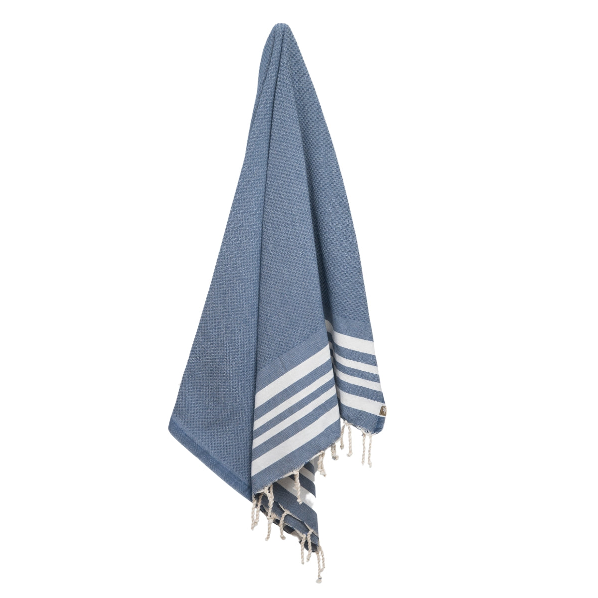 Fouta coton 100x200 NEWPORT bleu jean
