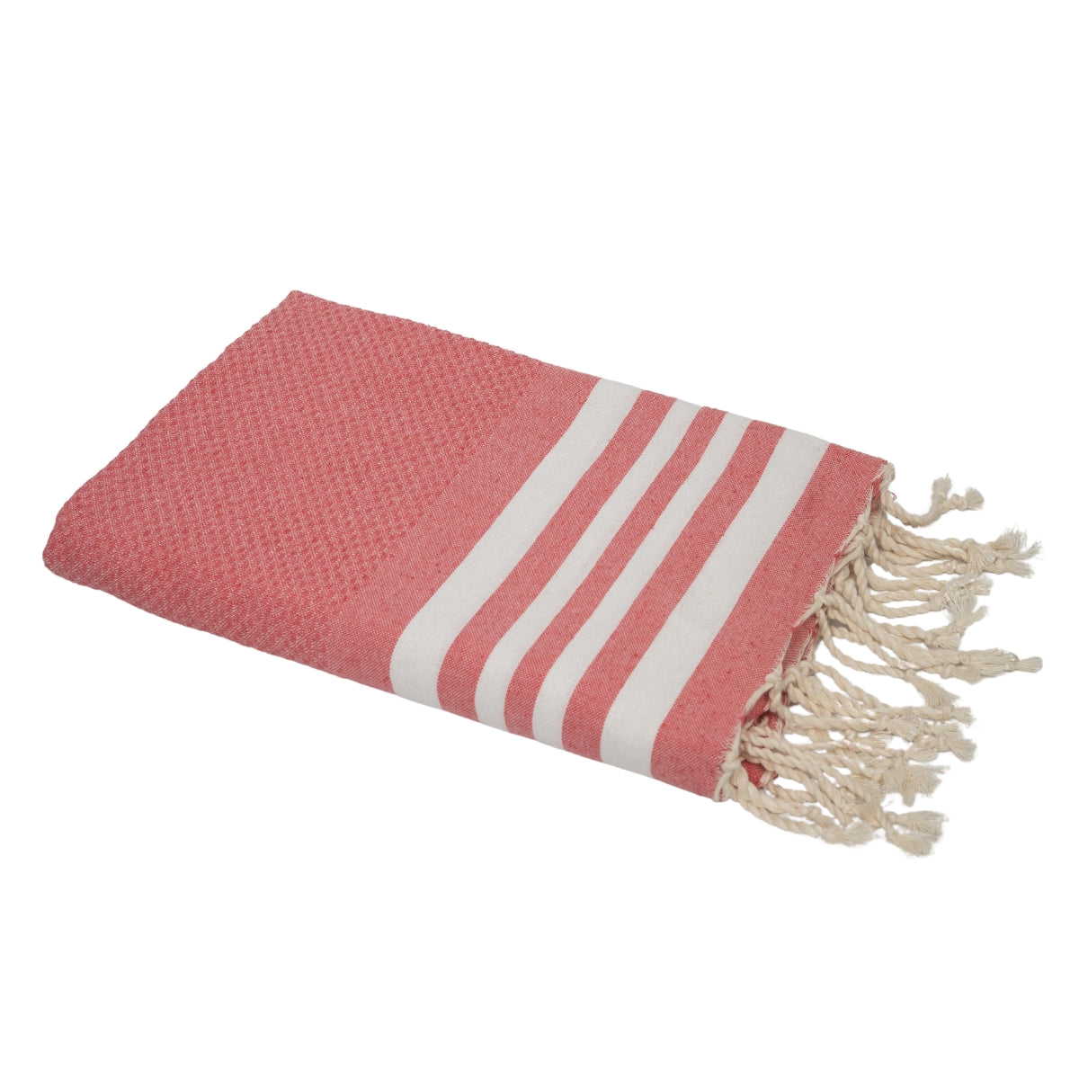 Fouta coton 100x200 NEWPORT rose malabar