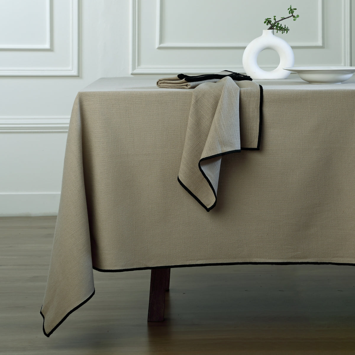 Serviette de table (x4) lin lavé 45x45 ERNEST