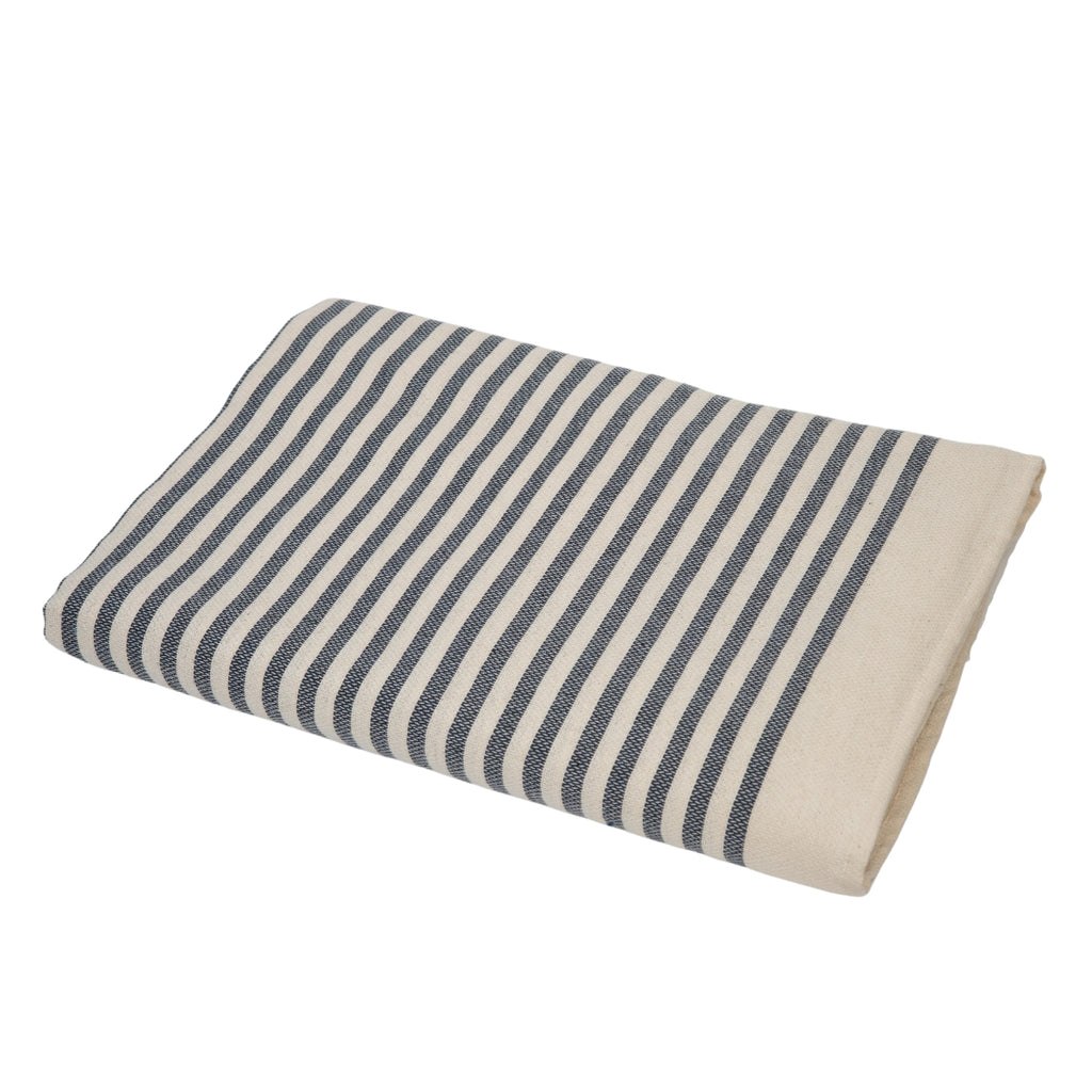 Nappe coton 150x250 HOSSEGOR - bleu denim