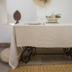 Nappe coton 180x350 HOSSEGOR - taupe