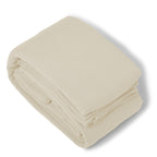 Housse de couette gaze de coton sable CARLA - 260x240 cm