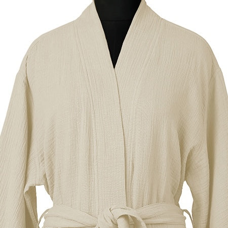 Peignoir kimono gaze de coton 95x64 CARLA