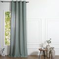 Rideau à oeillets gaze de coton 140x260 CARLA - vert céladon