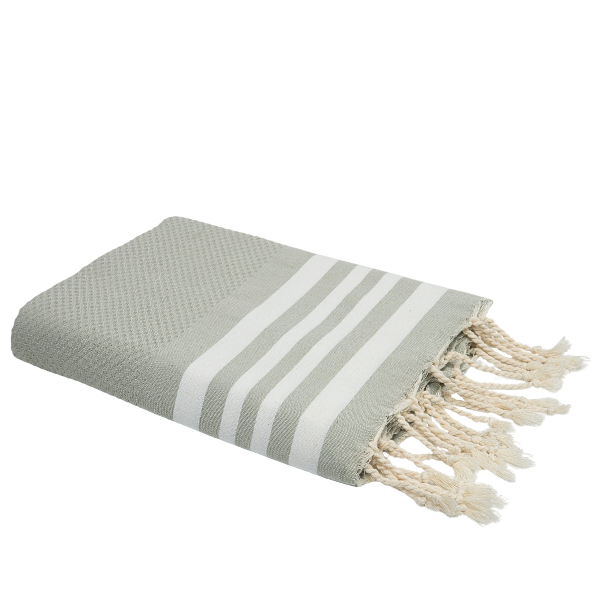 Fouta coton 100x200 NEWPORT vert céladon