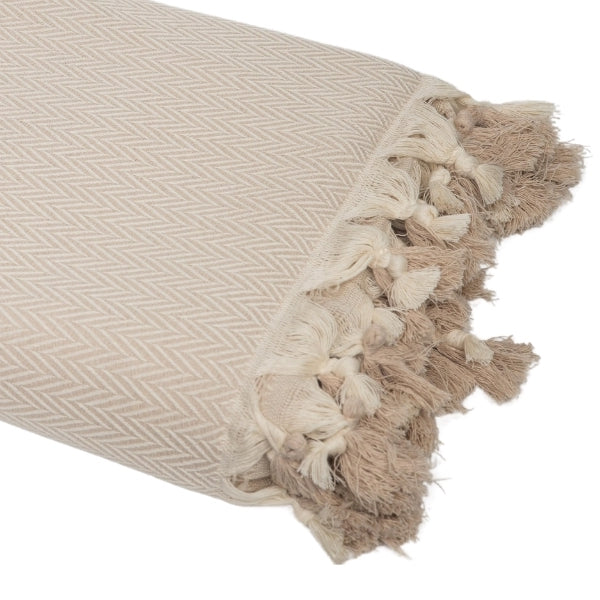 Set de 2 plaids coton 160x250 MEGEVE