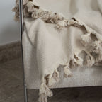 Set de 2 plaids coton 160x250 MEGEVE lin